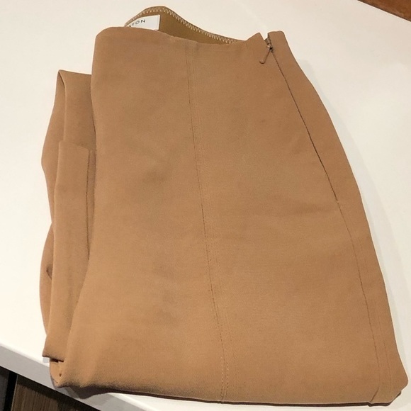 BABATON JOTHAM HIGH RISE SKINNY TROUSER DRESS PANT SIZE 0 TAN BEIGE - Picture 4 of 8